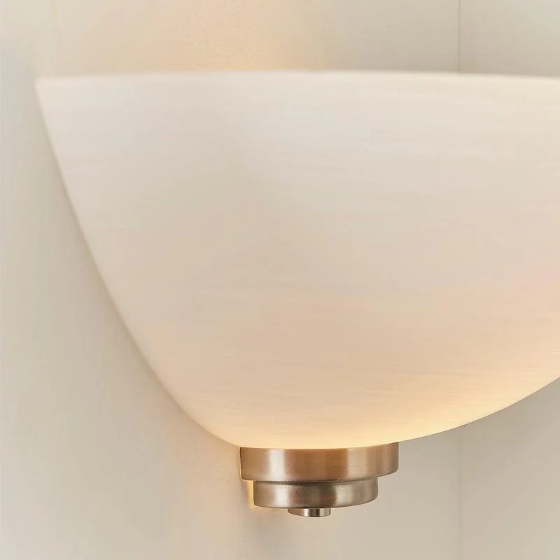 Lunetal Uplighter Retro Art Deco Profile Sconce - Decorative Wall Lamp for Entry or Study T840