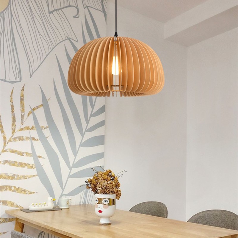 PIE Wooden Pendant Light