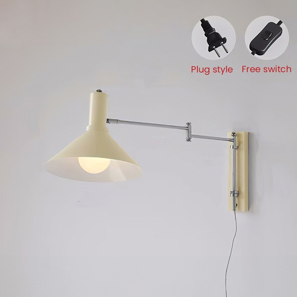 Bauhaus Simple Rotatable Stained Wall Light T032