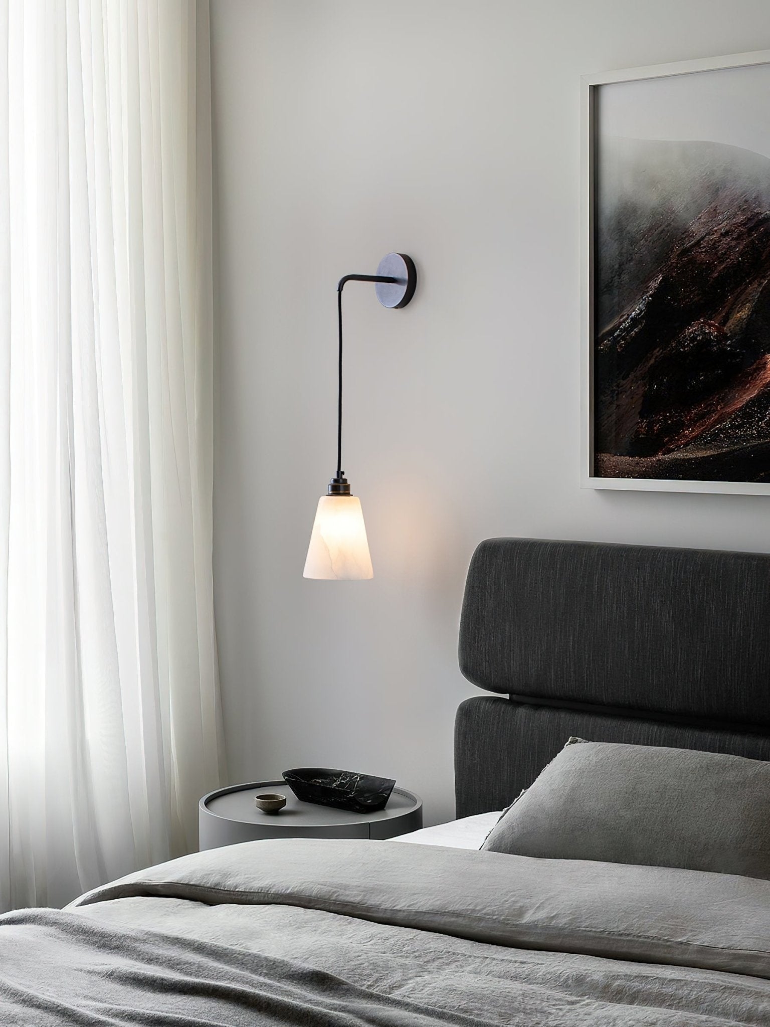 Droplet Alabaster Wall Lamp T1627