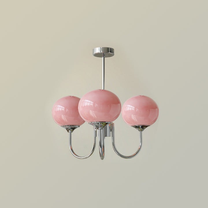 Bauhaus Glass Ball Marshmallow Chandelier S200