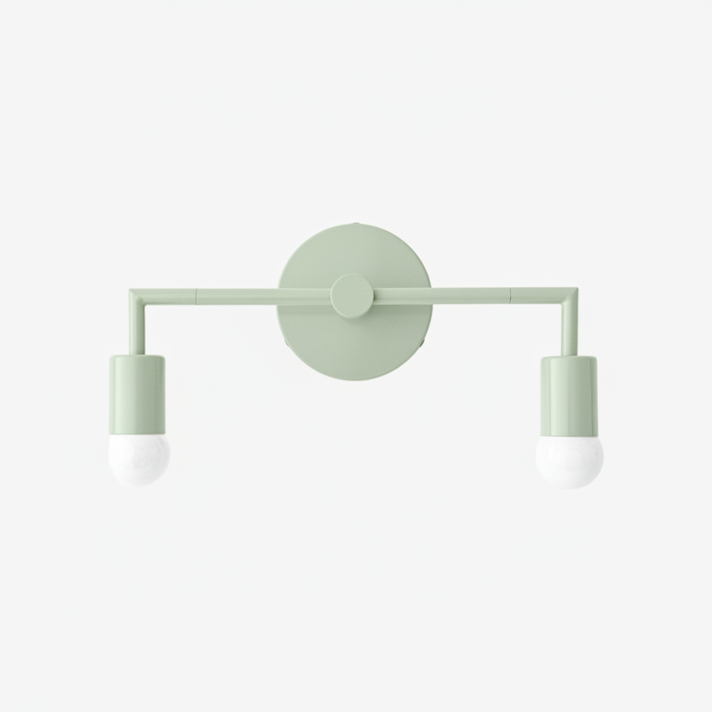 Mobilux Line Colorful Vanity Light - Modern Powder Coated Bathroom Sconce Fixture T316