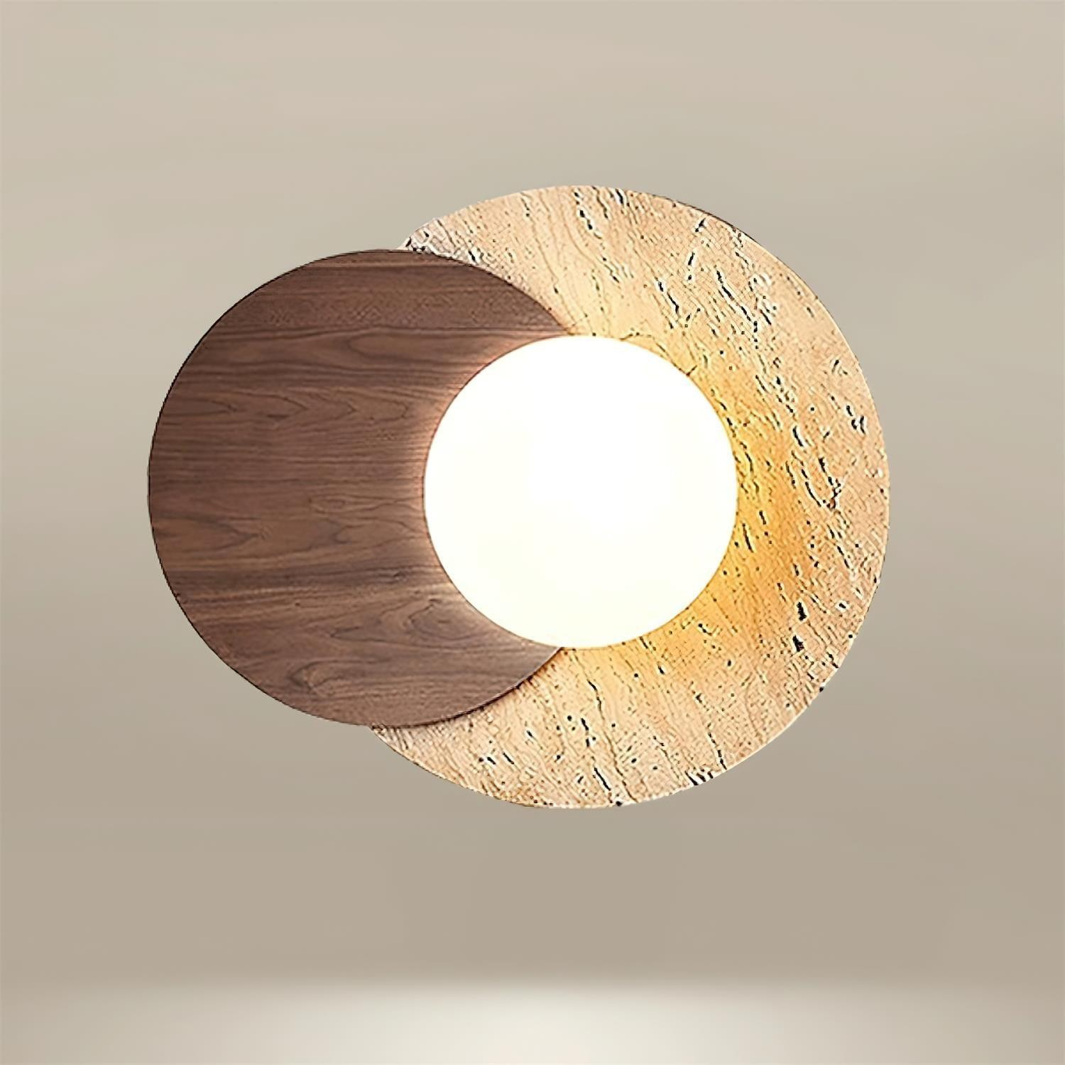 Simple Double Circle Splicing Wall Lamp M125