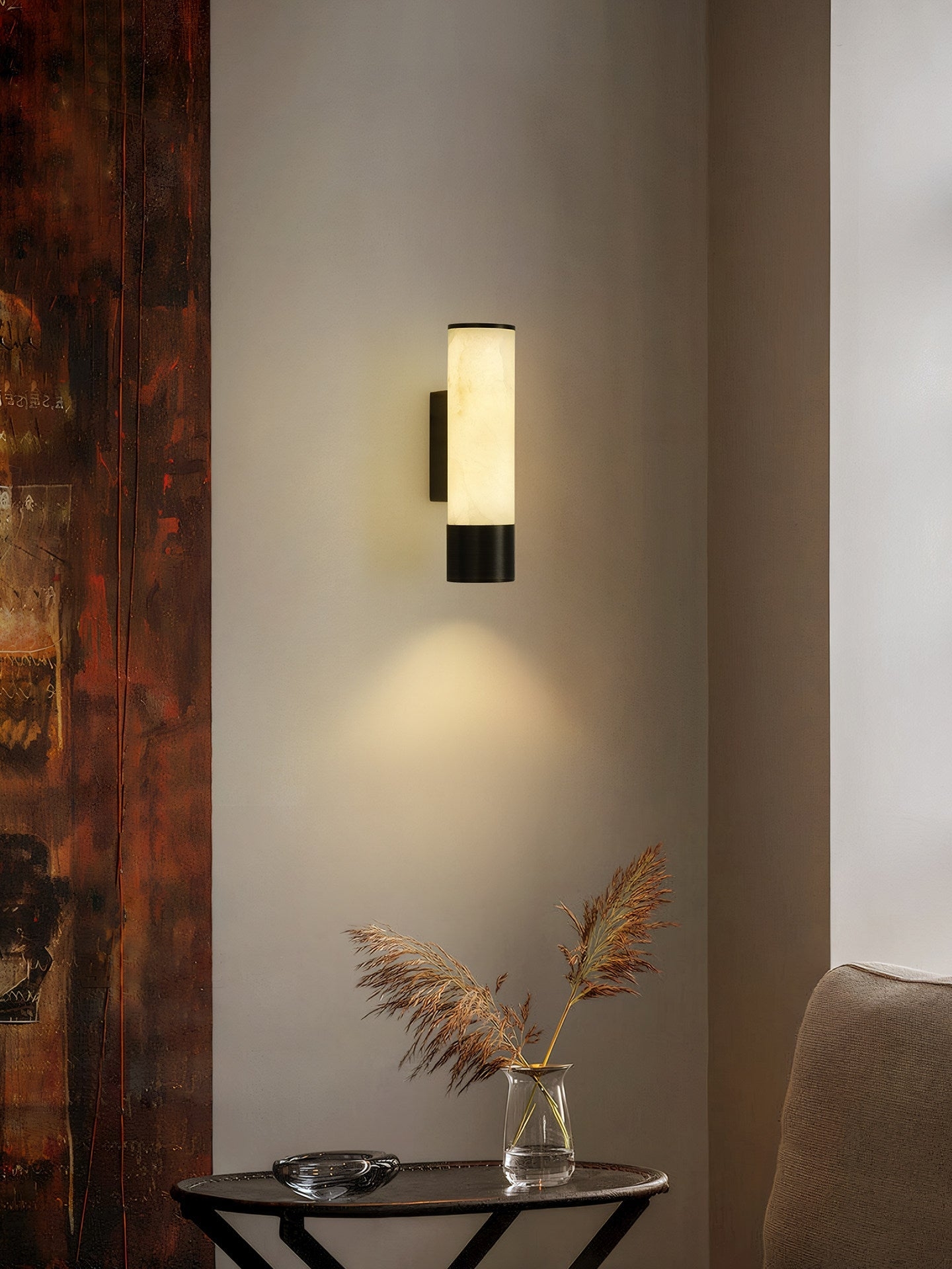 Elara Alabaster Wall Lamp T1624