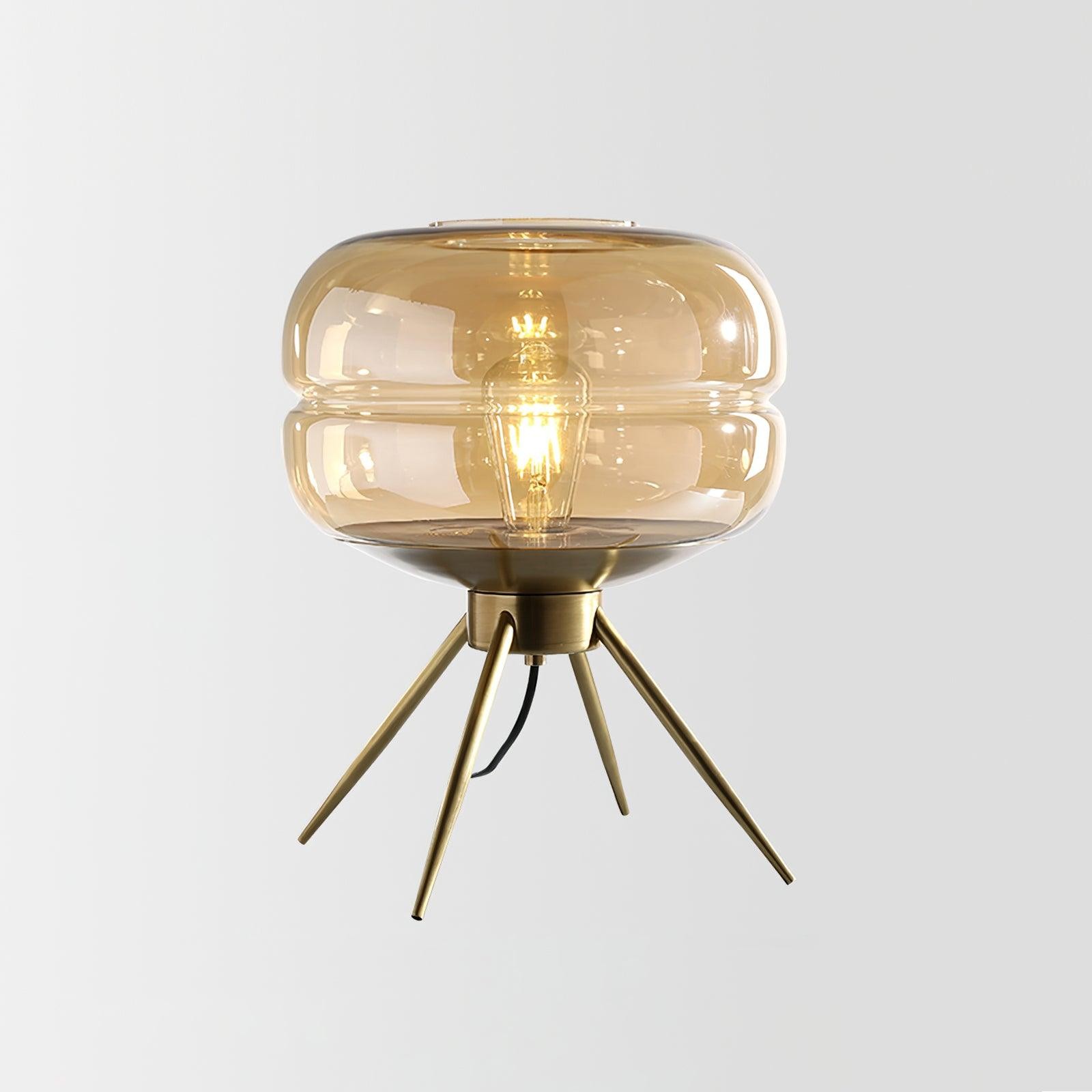 Luxury Personality Colored Glass Cover Tall Table Lamp M132