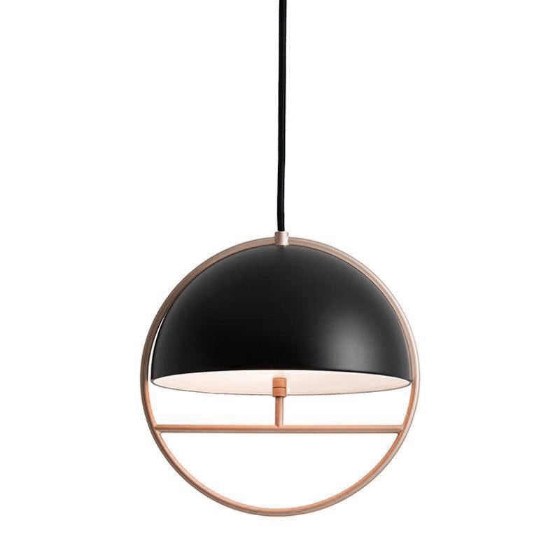 Nordic Hemispherical Ring Metal Pendant Lamp M448