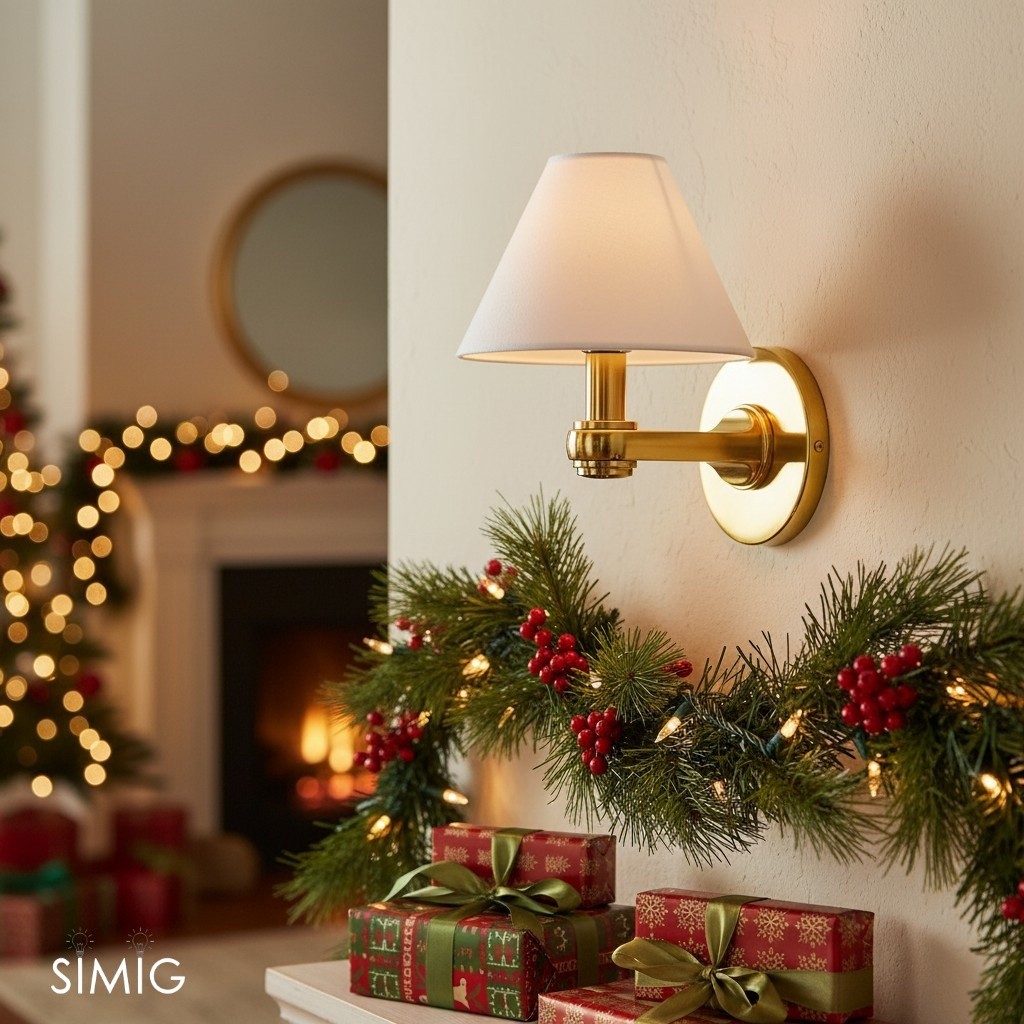 Modern Metal Wall Sconce – Adjustable Arms for Hallways T424