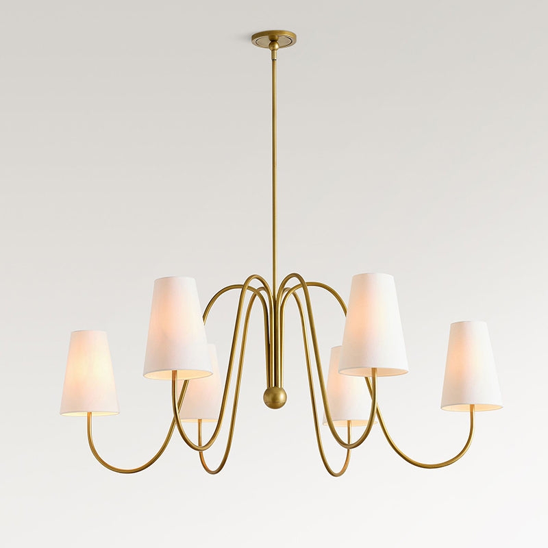 Gianna Curved Chandelier T1864