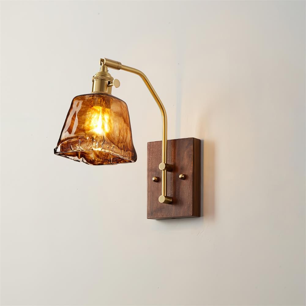 Vintage Morning Glory Shape Wall Lamp M83