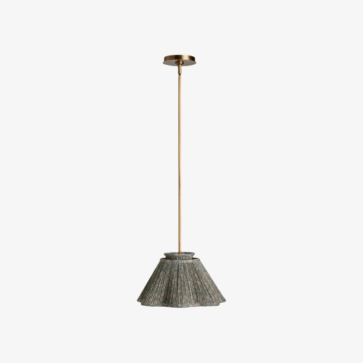 Florevian Modern Linen Pendant Lamp - Art-Inspired Statement Lighting for Dining Space T684