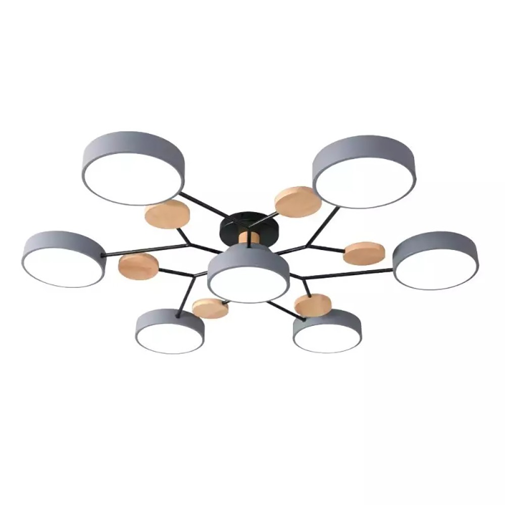 Nordic Branched Disc Metal Ceiling Lamp S117