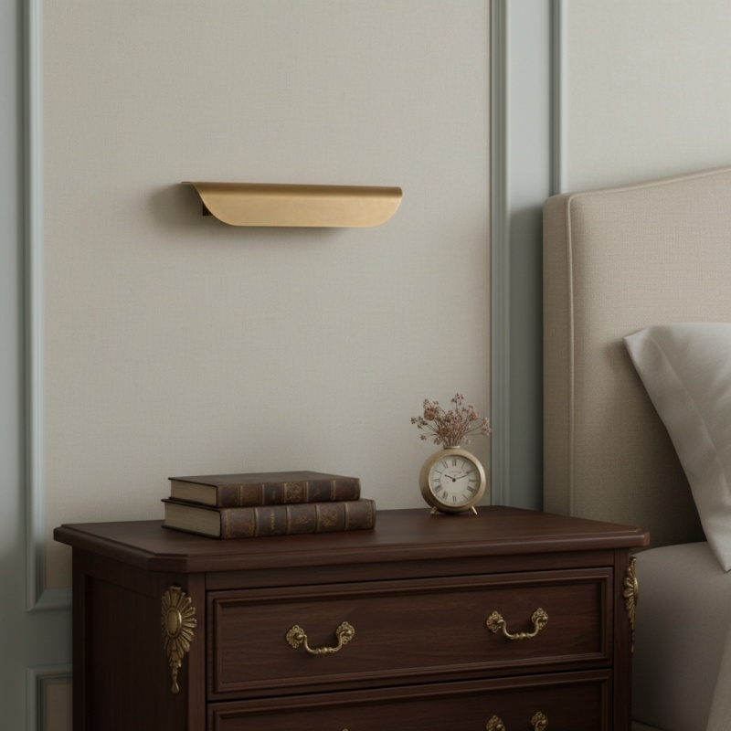 Hidra Modern Metal Wall Sconce - Minimalist Down-Light Sconce for Modern Homes T737