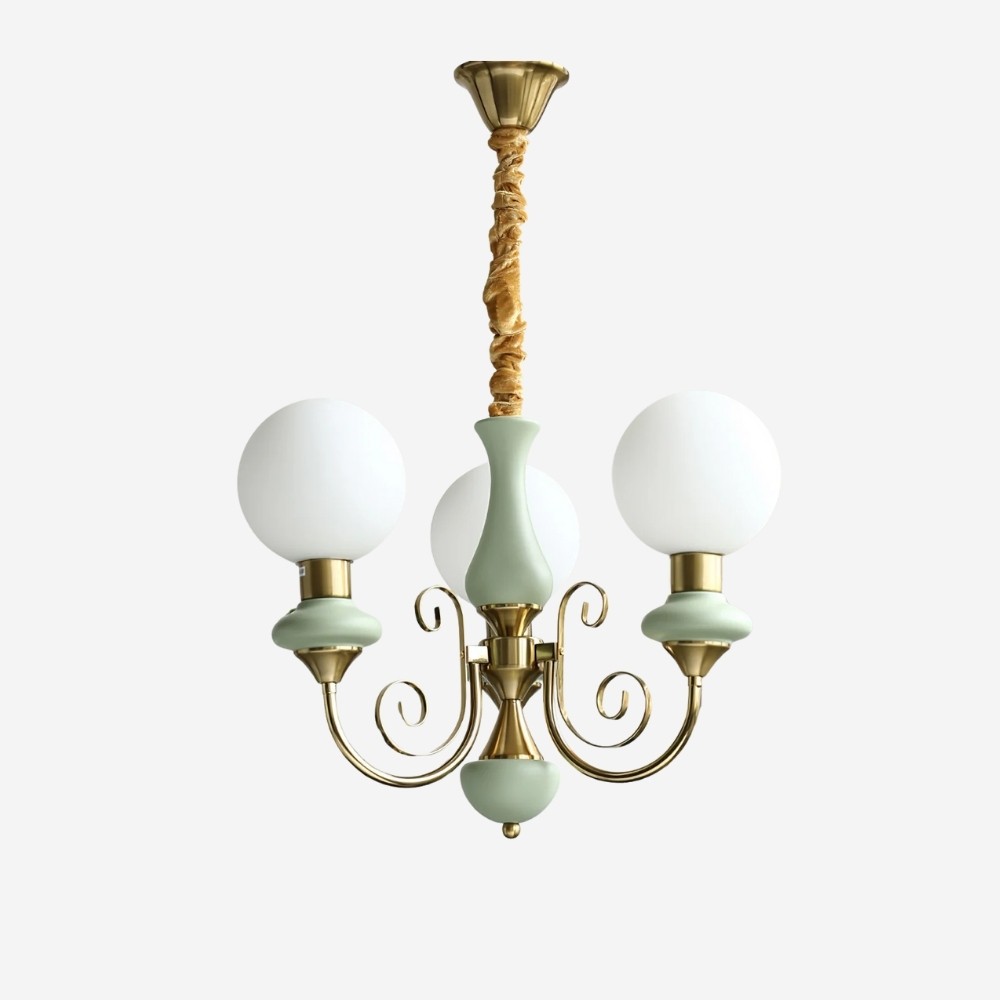 Modern Chandelier with Graceful Silhouette for Ambient Light S219