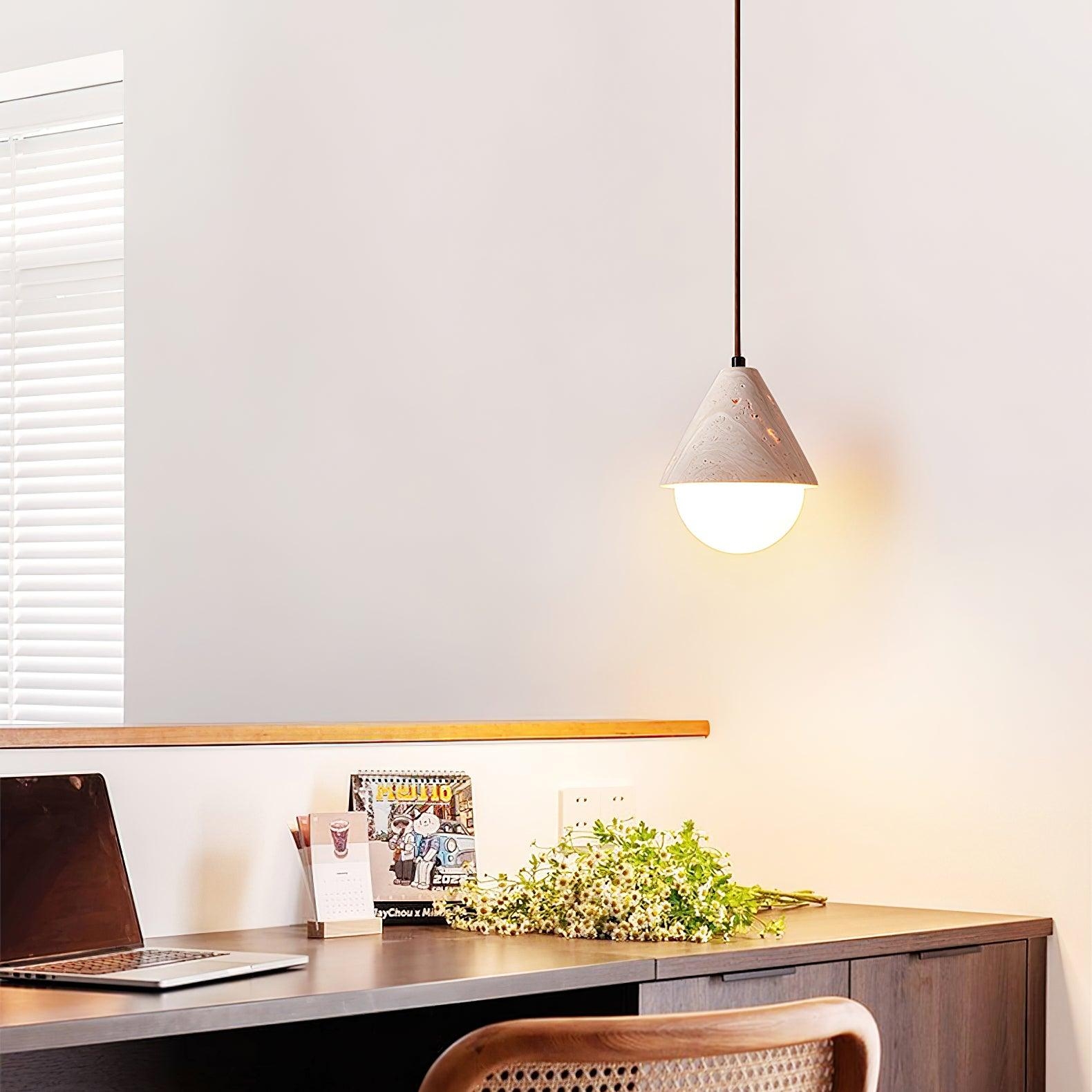 Travertine Pendant Light T2115