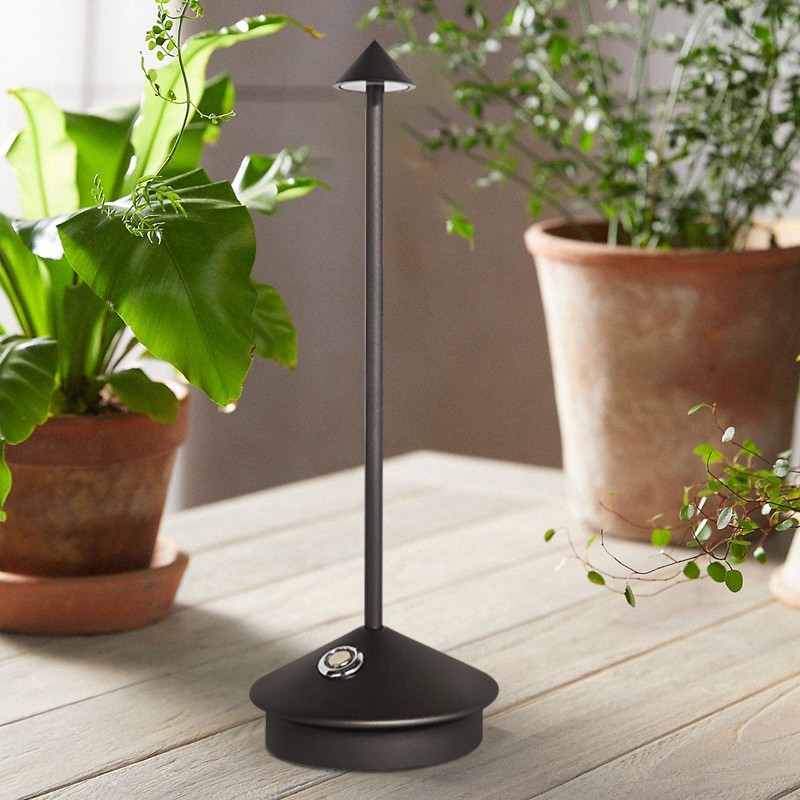 Glimma Rechargeable LED Table Lamp - Modern Portable Lamp for Living Room