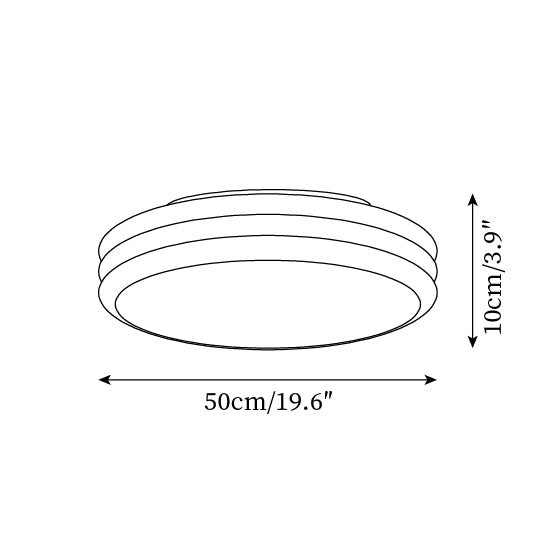 Creative Decor Hamburger Ceiling Light M153