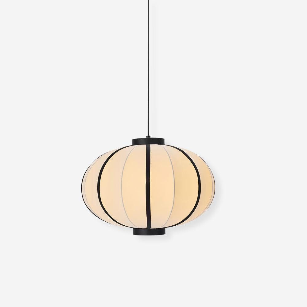 Minimalist Black and White Lantern Pendant Lamp M118