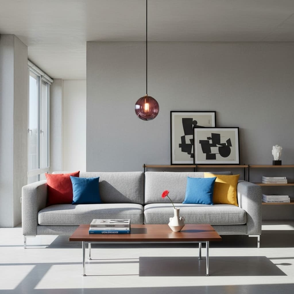 Lunorie Iron Metal Glass Globe Pendant Light - Sculpted Adjustable Pendant for Dining Spaces T570