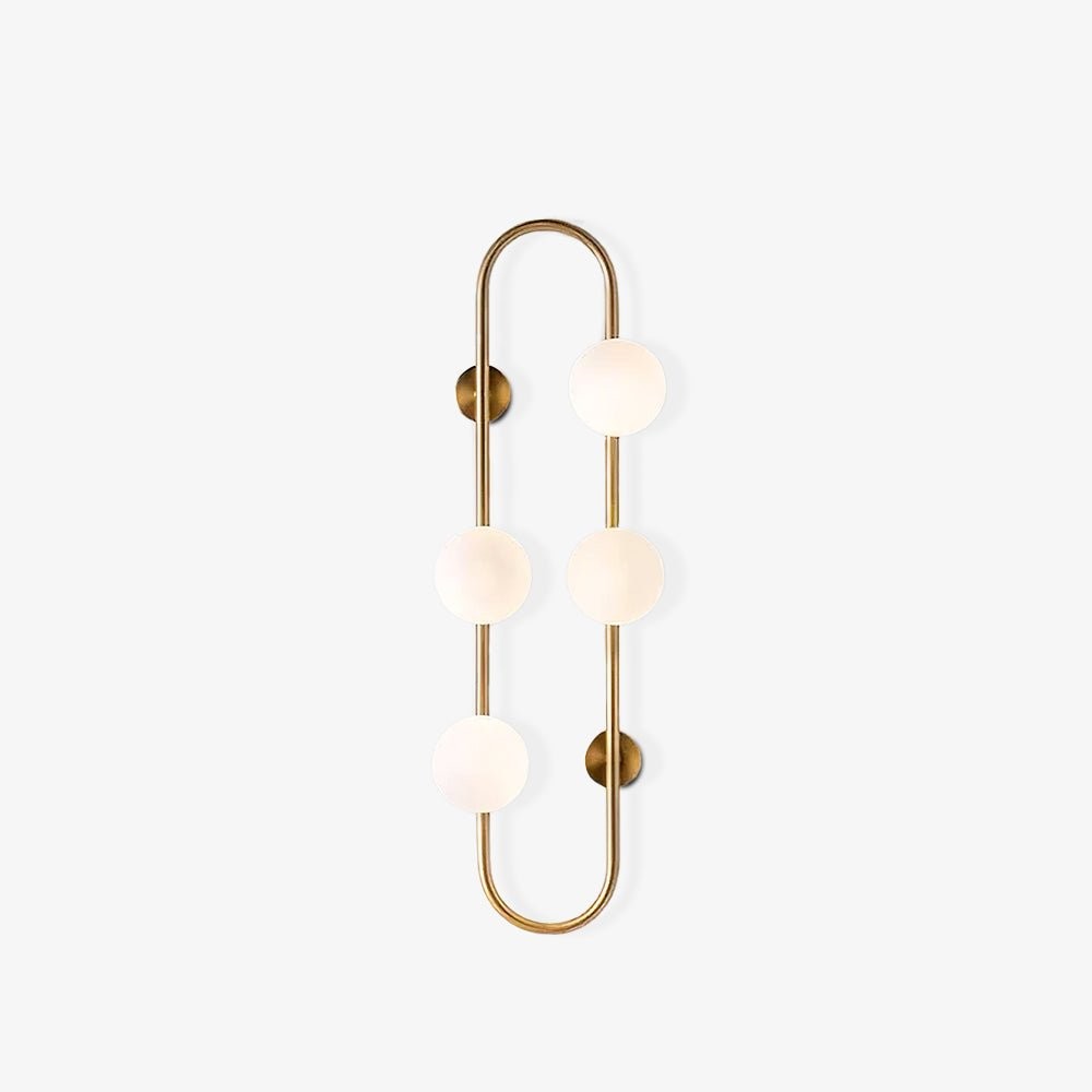 Nordic Modern Geometric Glass Globe Wall Lamp M468