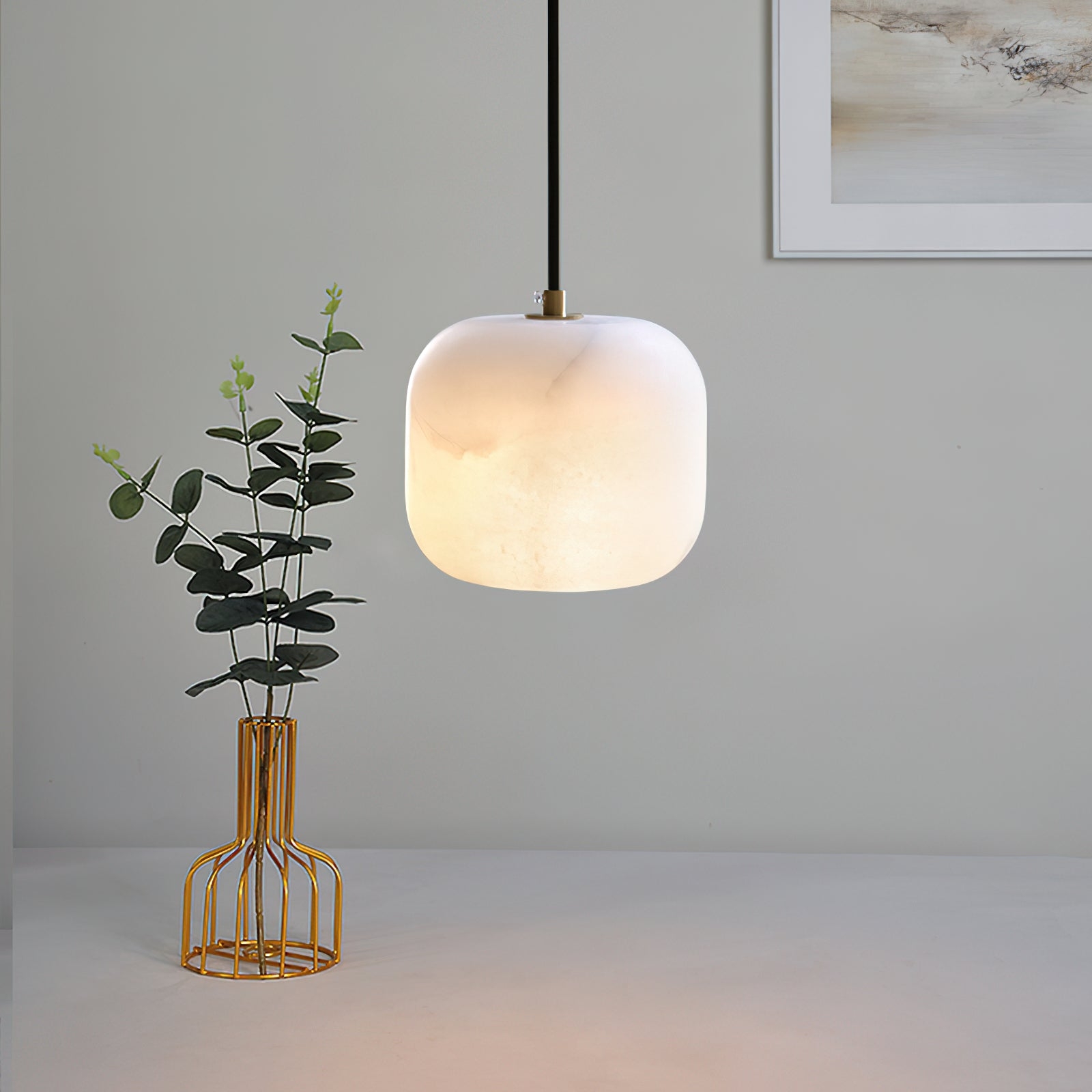 Alabaster Bedside Pendant Light T1647
