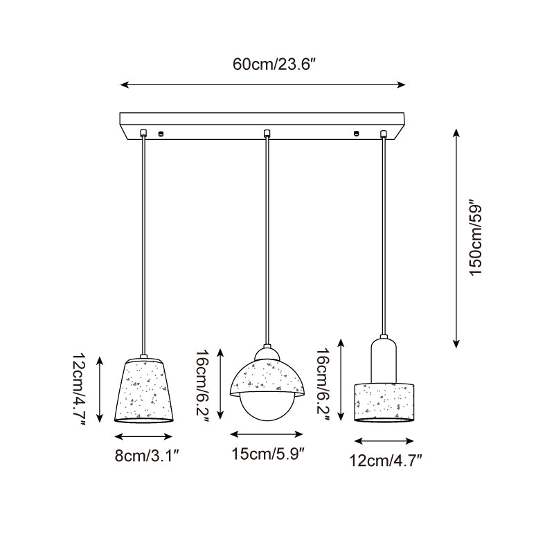 Marnox Pendant Lamp T1358