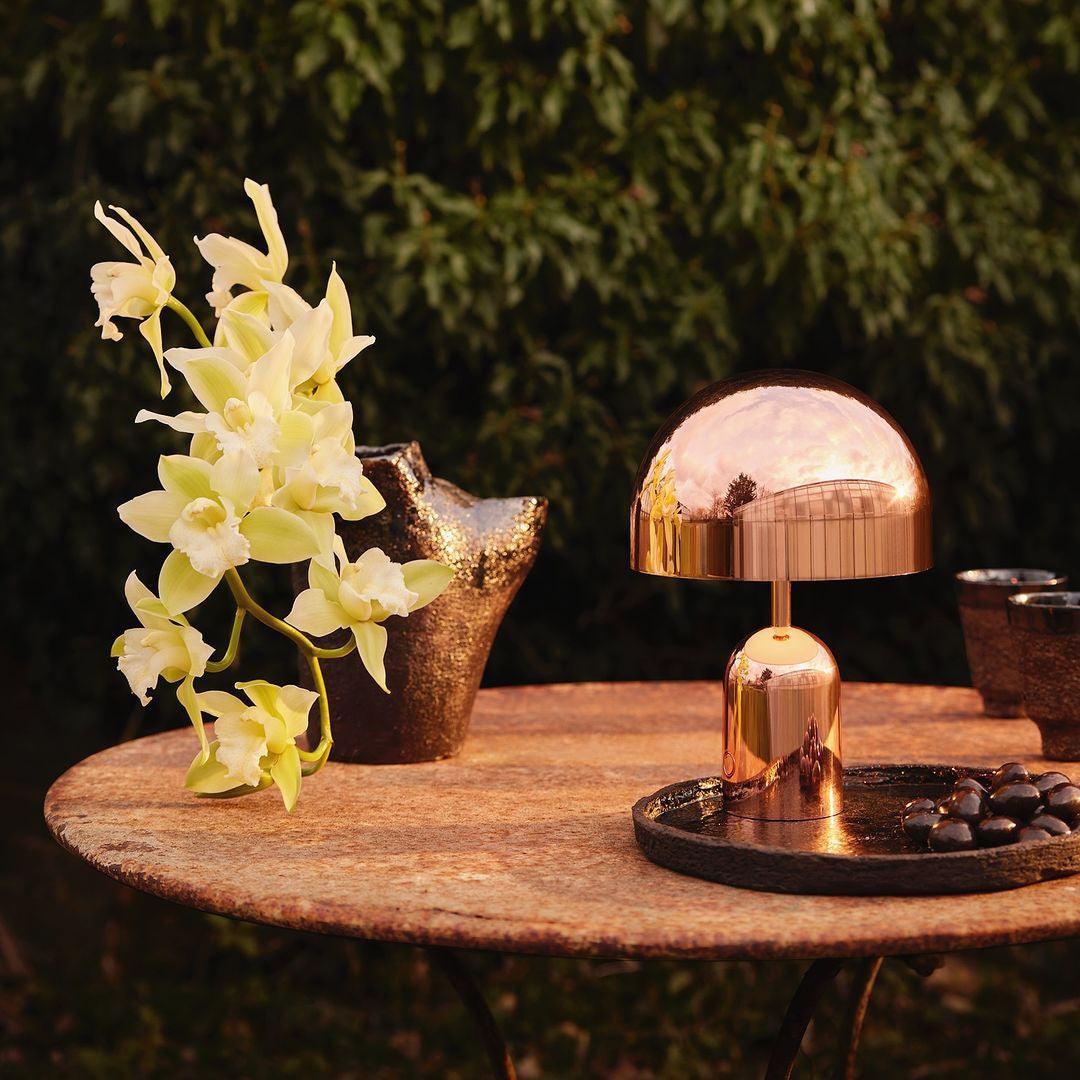 Smooth Mushroom Portable Table Lamp M179