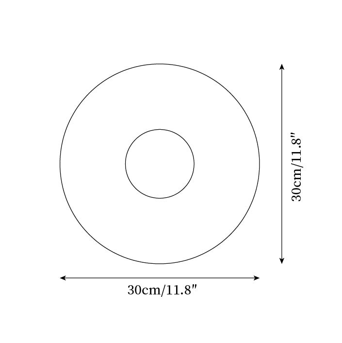 Retro Irregular Round Wall Lamp M103