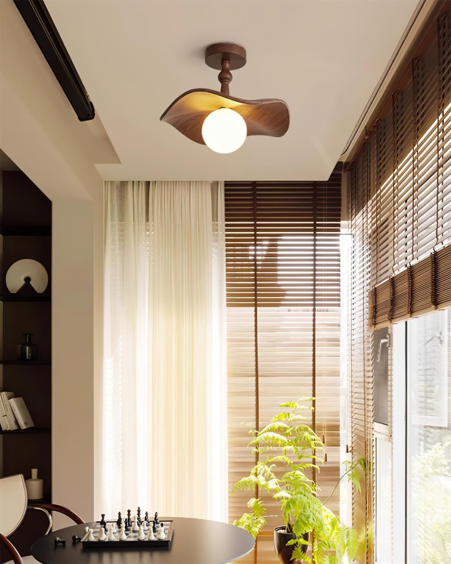 Nordic Wood Grain Ceiling Light P070
