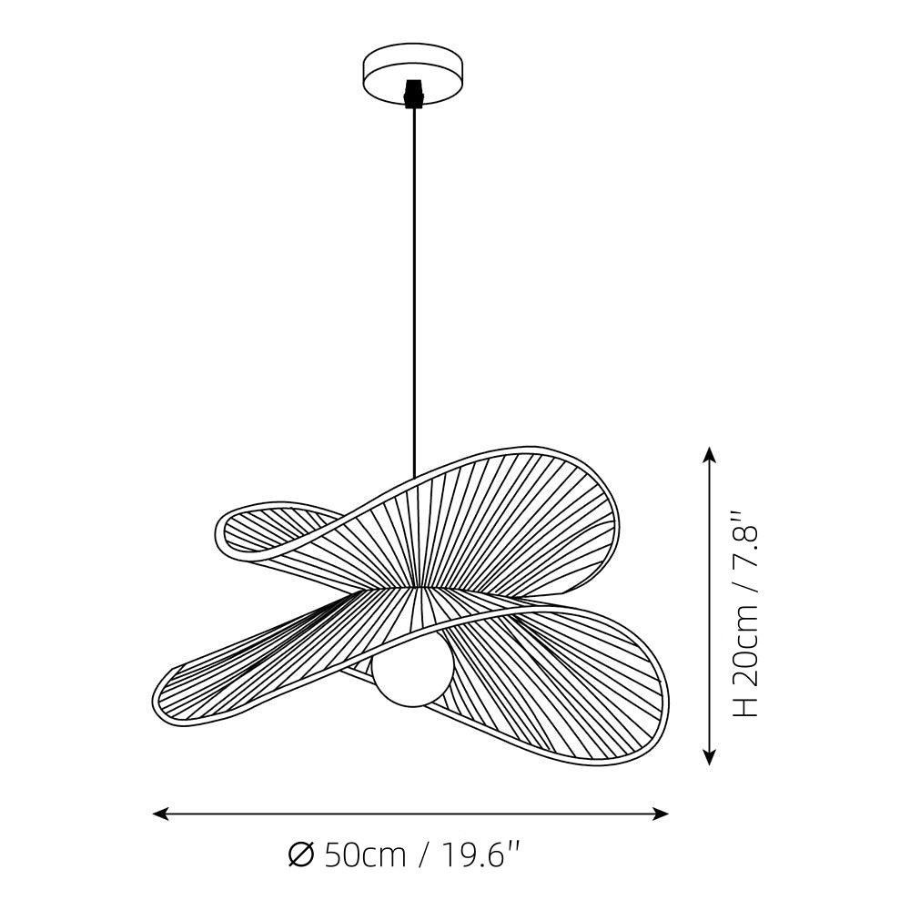 Hemp Rope Pendant Lamp P031