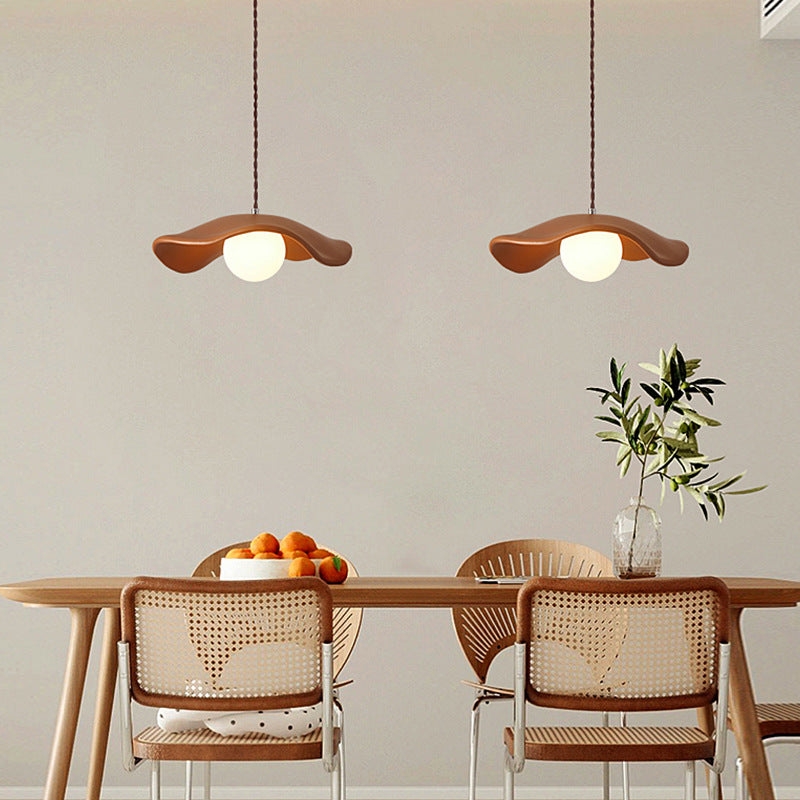 Yumi Sculptural Resin Elegance Minimalist Pendant Light T2169