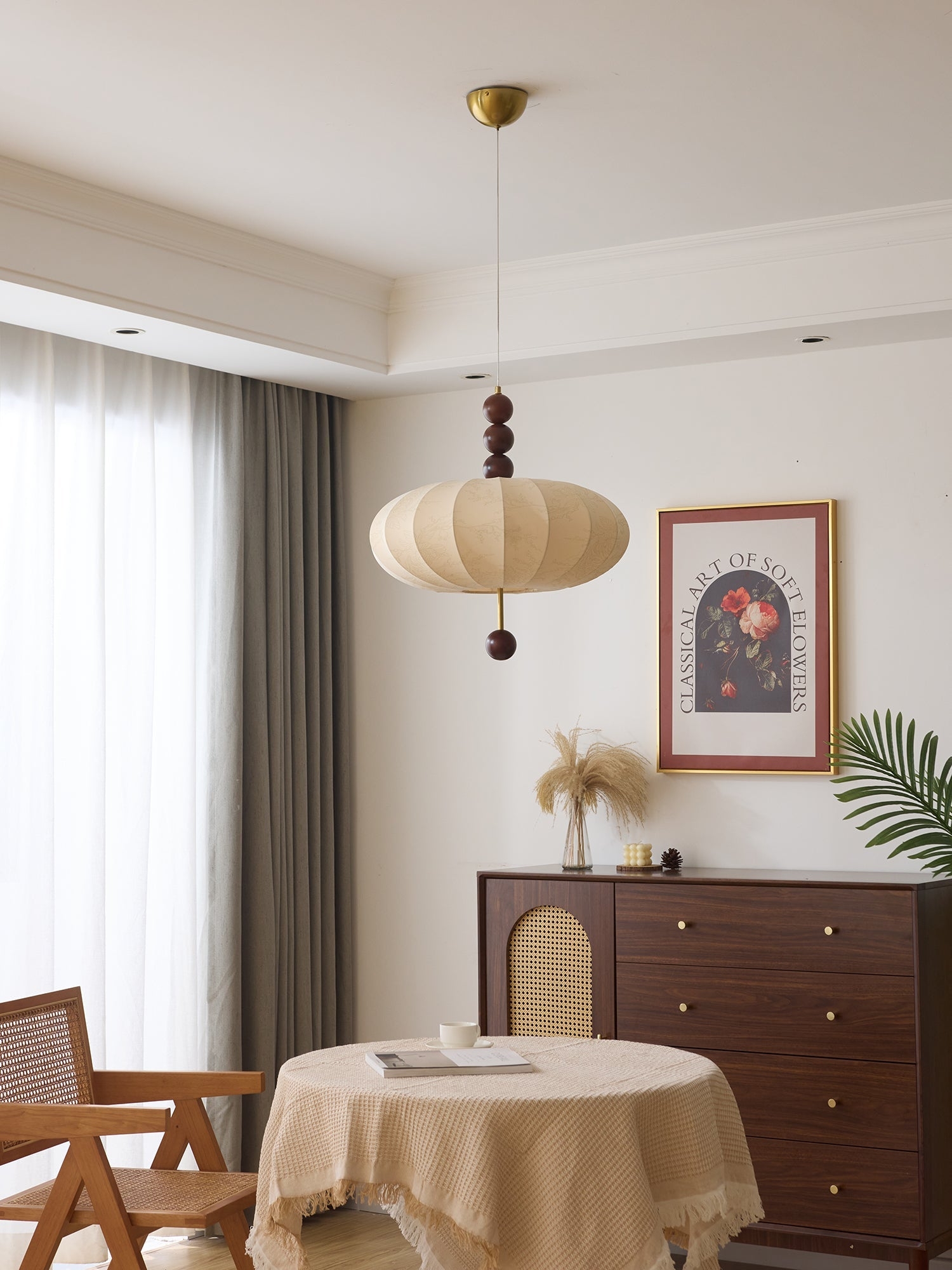 Adelaide Fabric Pendant Light T1574