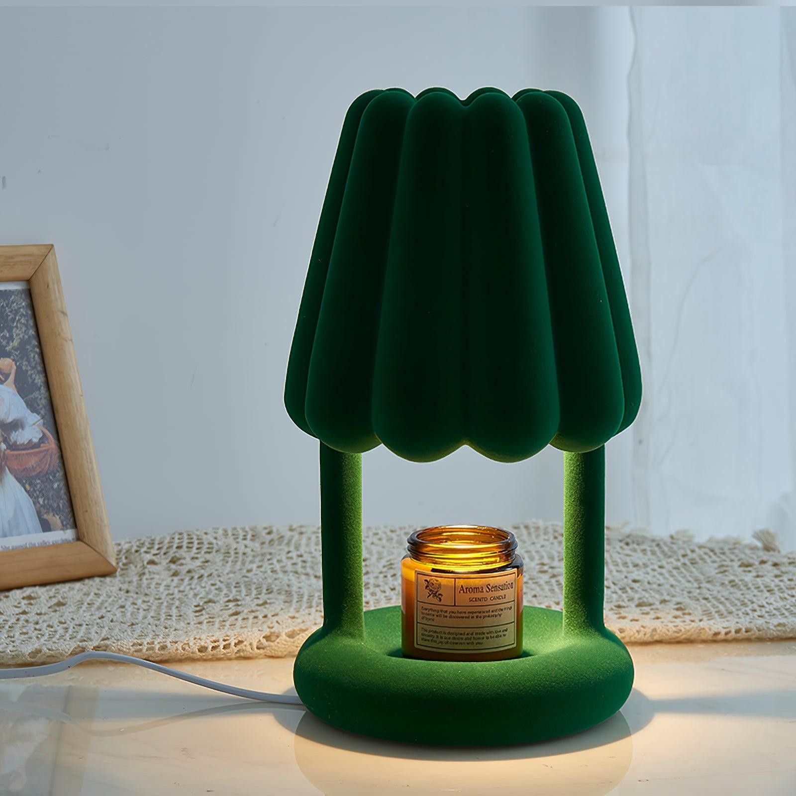 Ice Cream Flocked Resin Table Lamp M463