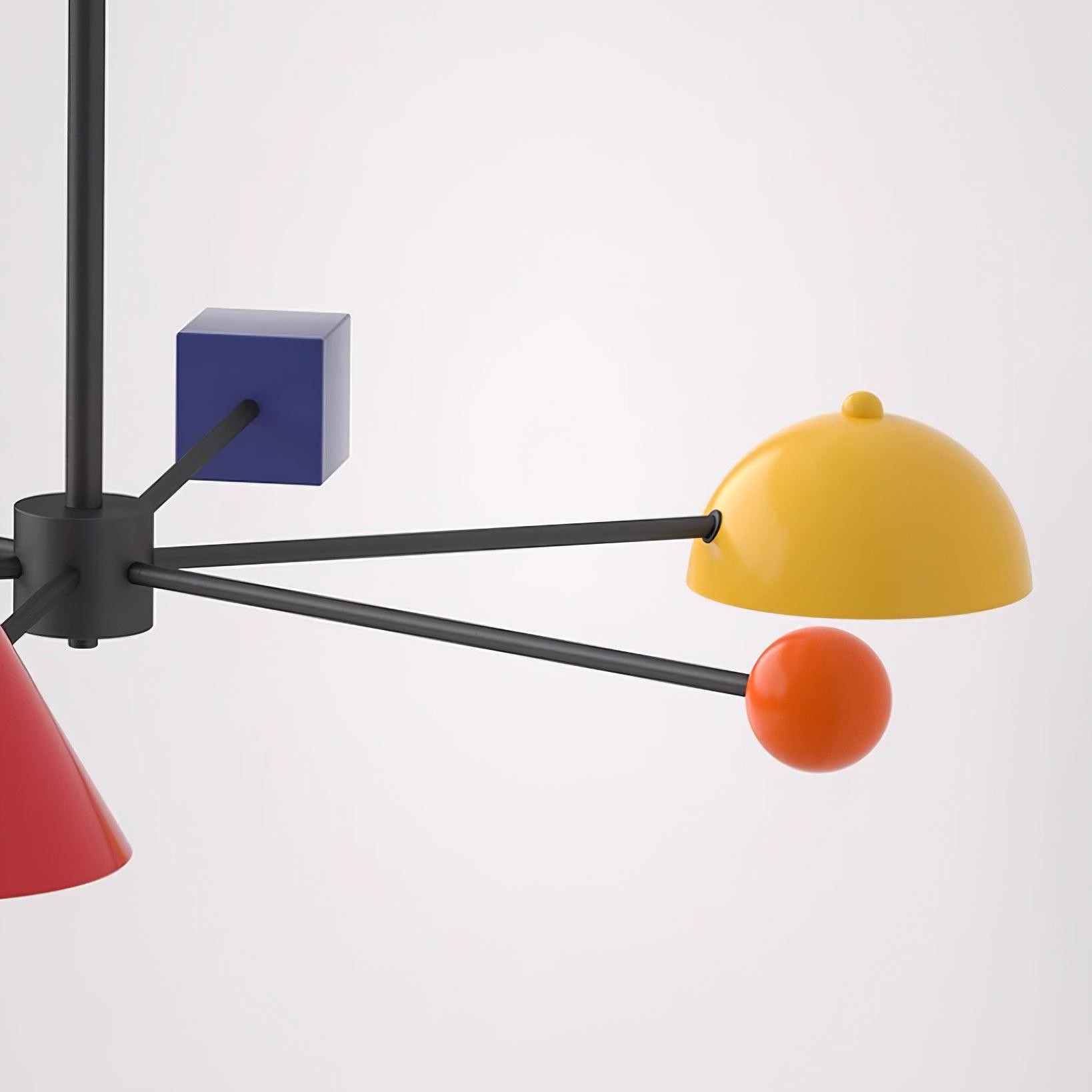 Geometric Colorful Ceiling Light M276