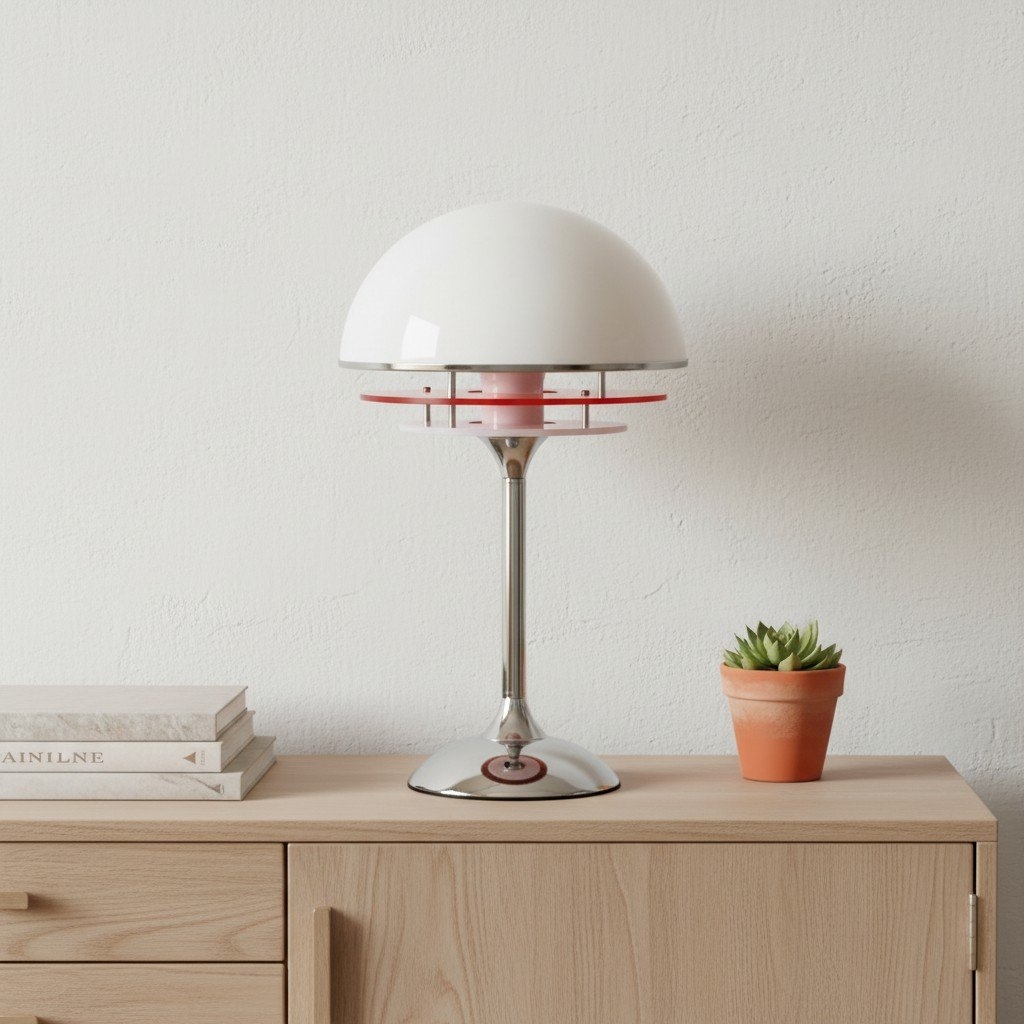 Afterglow Sunset Glow Geometric Table Lamp - Modern Sculptural Style for Desk Bedside Living Space T557