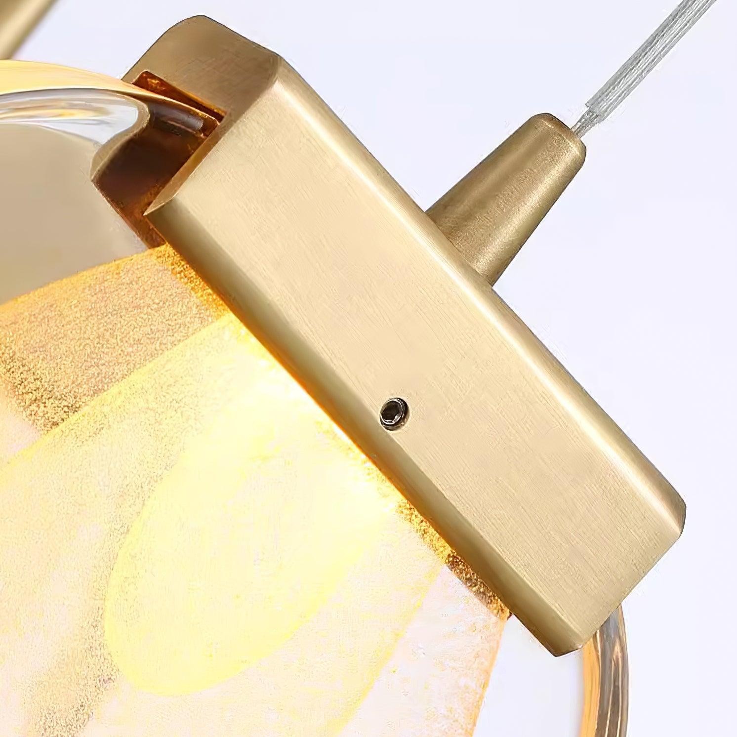 Glass Ripples Pendant Lamp M156