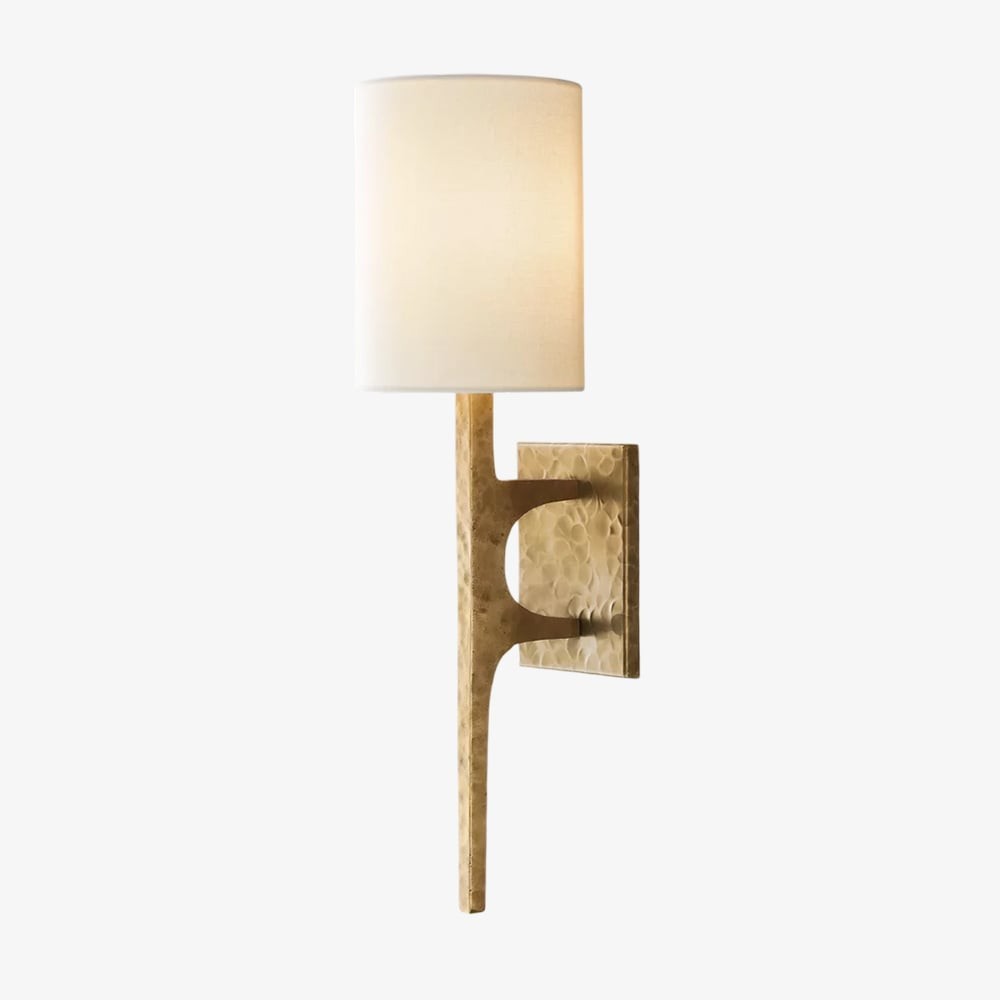 Texturoc Linear Wall Light - Modern Hammered Wall Sconce T457