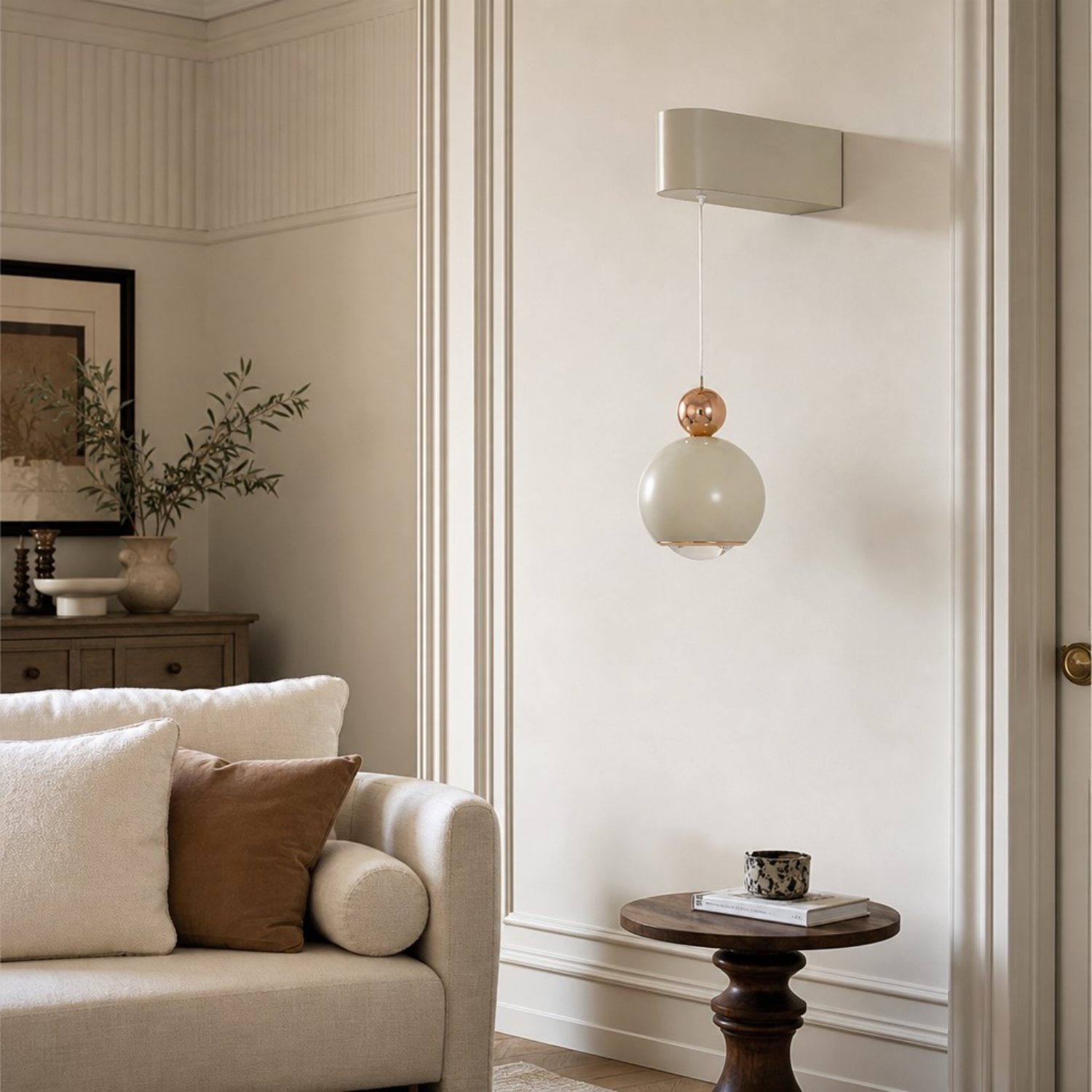 Glintap Modern Adjustable Wall Lamp with Touch Control - Minimalist Metal Acrylic Wall Sconce for Living Room T2233