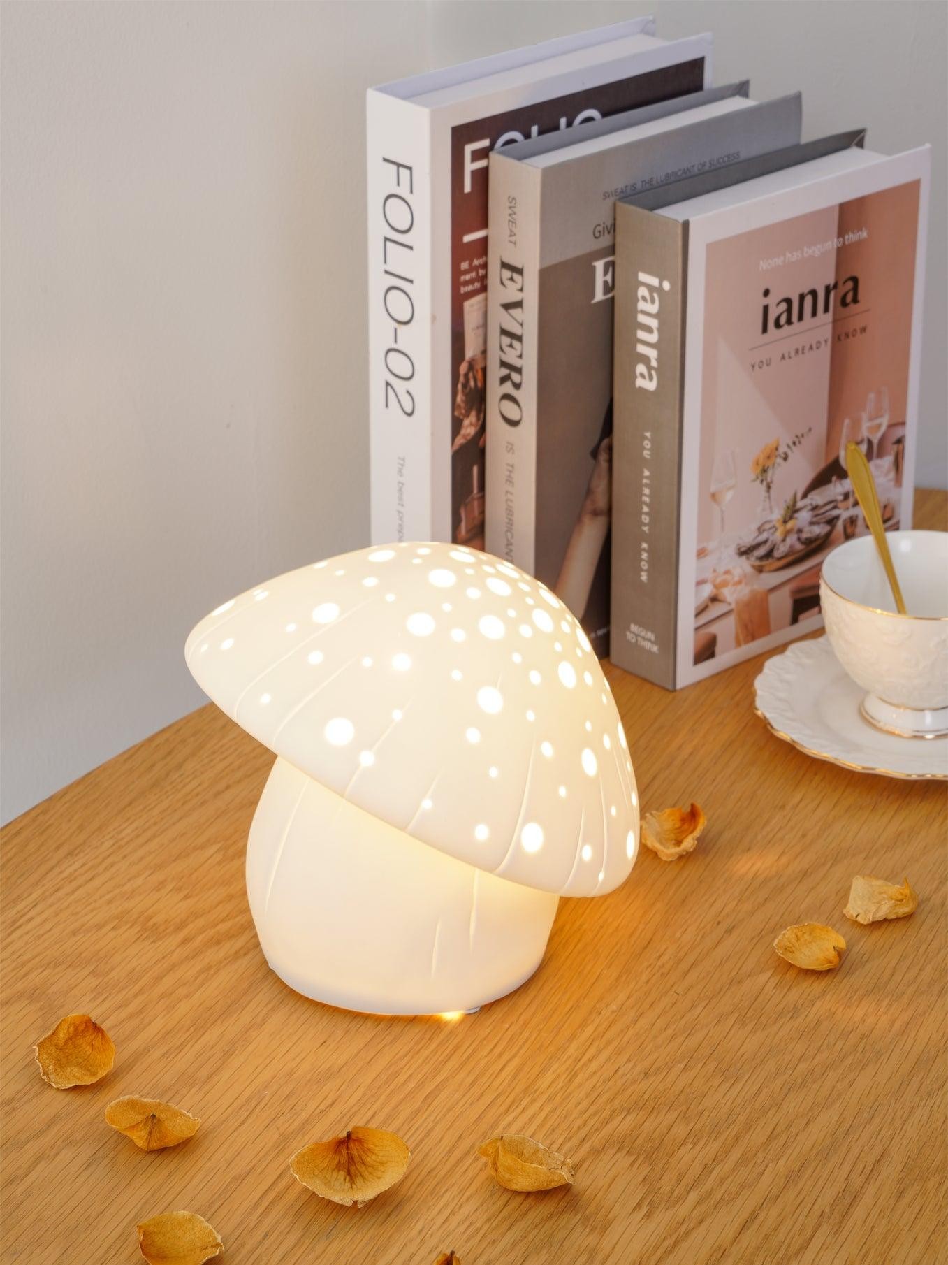 Cartoon Mushroom Skeletonized Table Lamp M363