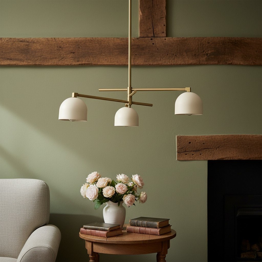 Metio Dome Stylish Ceiling Chandelier - Timeless Home Lighting Accent T380