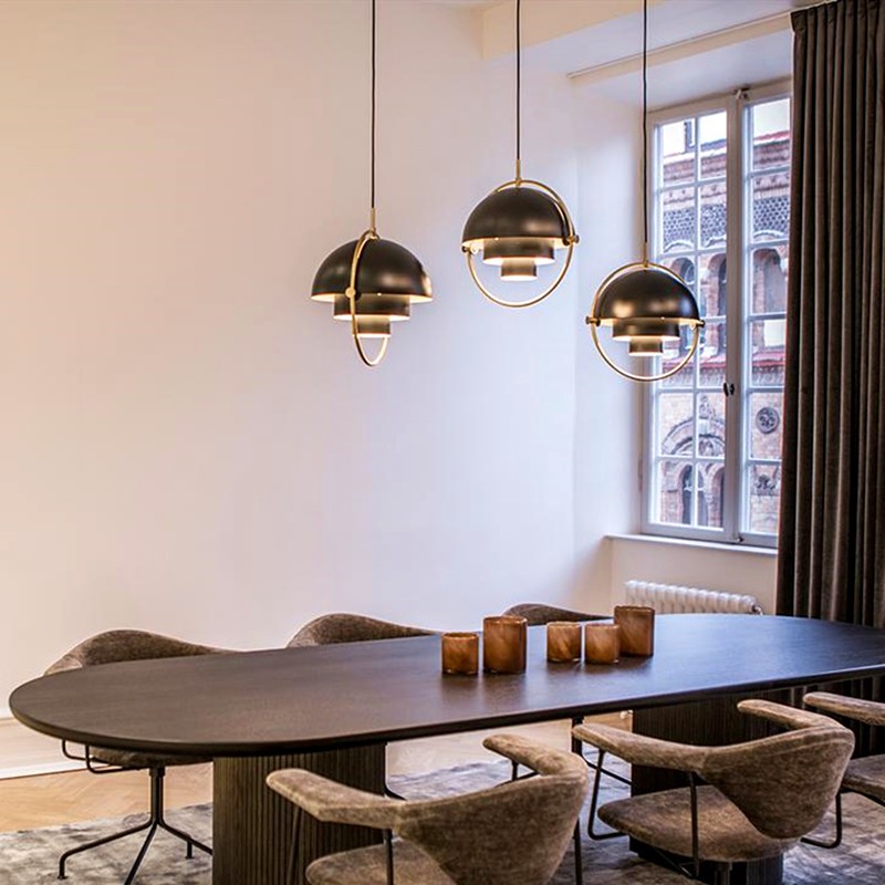 Multiva Pendant Light - Modern Metal Design for Living Room