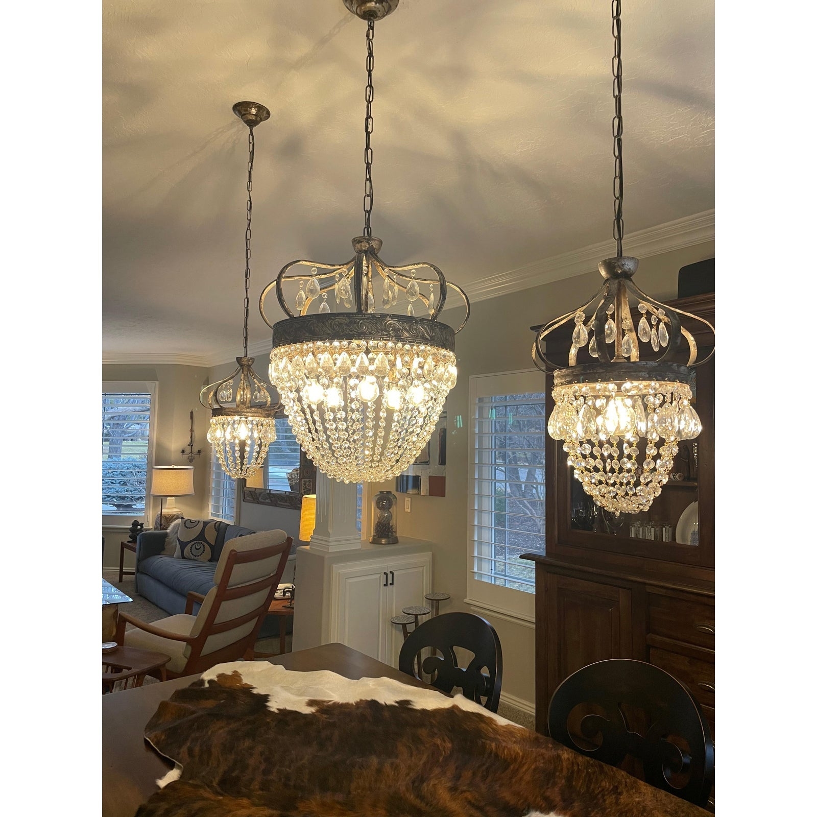 Abella Tear Drop Chandelier T1741