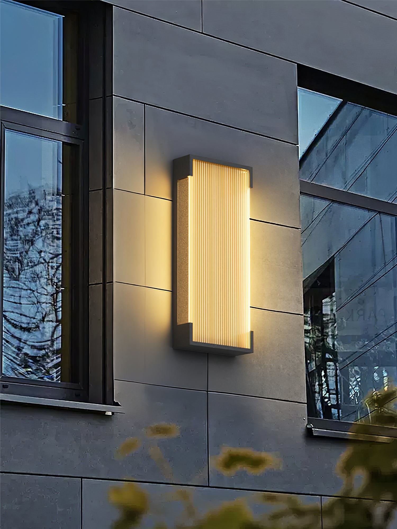 Rectangular Outdoor Wall Light M328