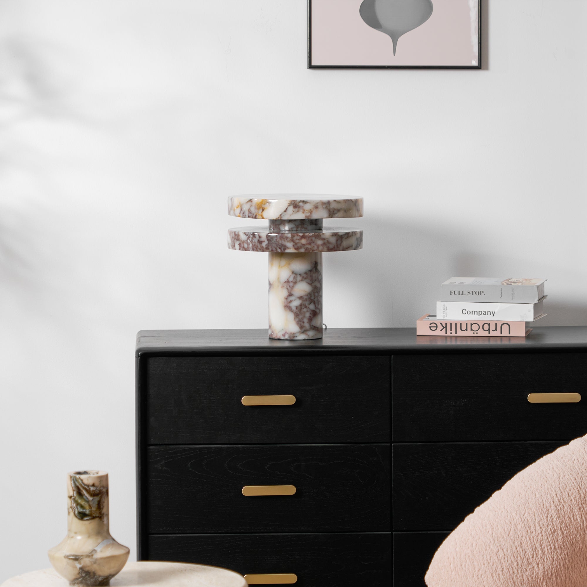 Pillar Marble Table Lamp T1791