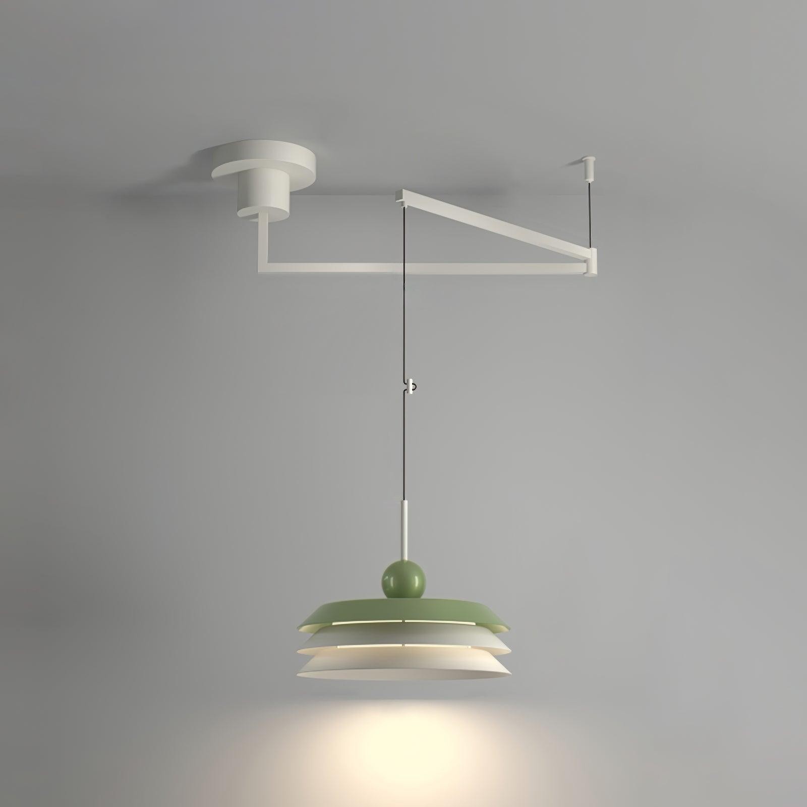 Nordic Creative Cream Style Multi-Layer Pendant Lamp For Living Room M345