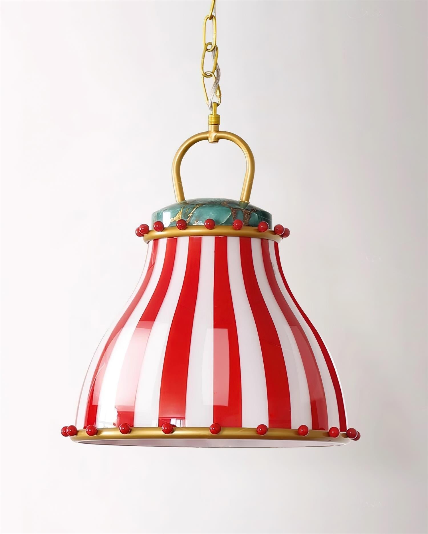 Festilo Circus Striped Glass Pendant for Dining & Living Spaces M66