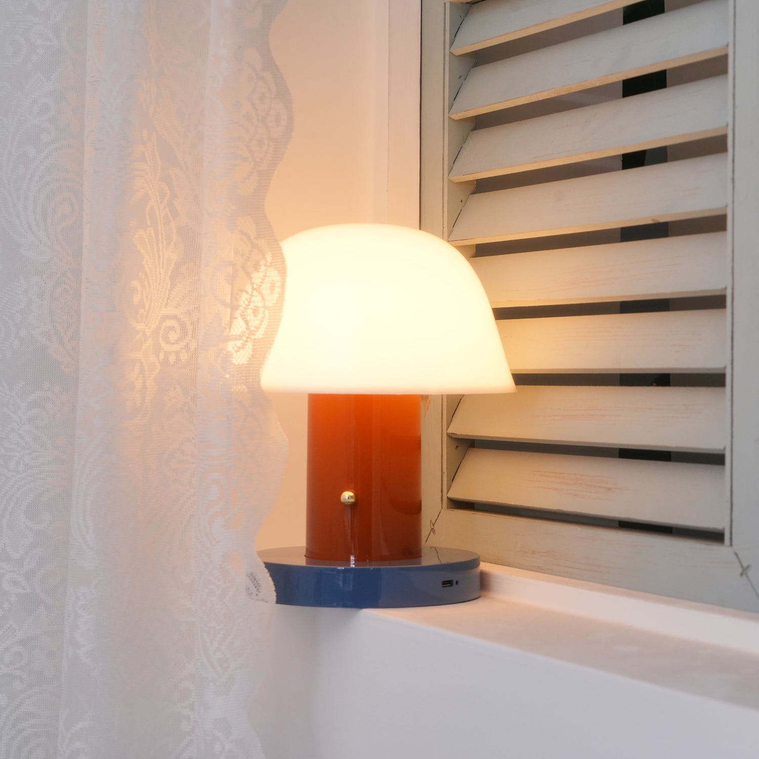 Minimalist Mushroom Cordless Table Lamp M528