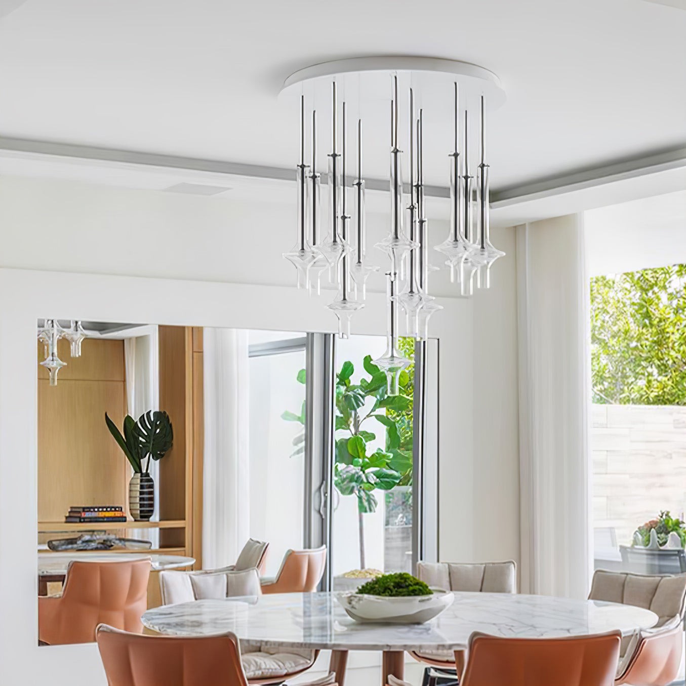Modern Creative Glass Tube Pendant Lamp M02