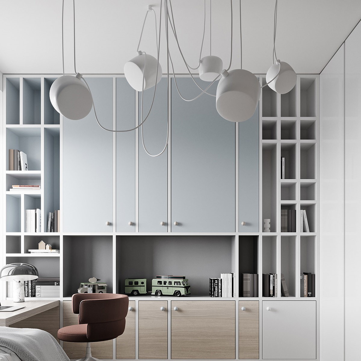 Axiomorna Pendant Light Dimmable Version - Modern LED Light for Dining Room