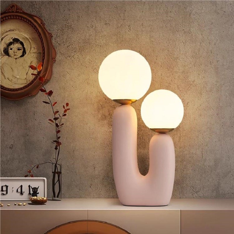 Oo Rought Table Lamp Creative Decor S15