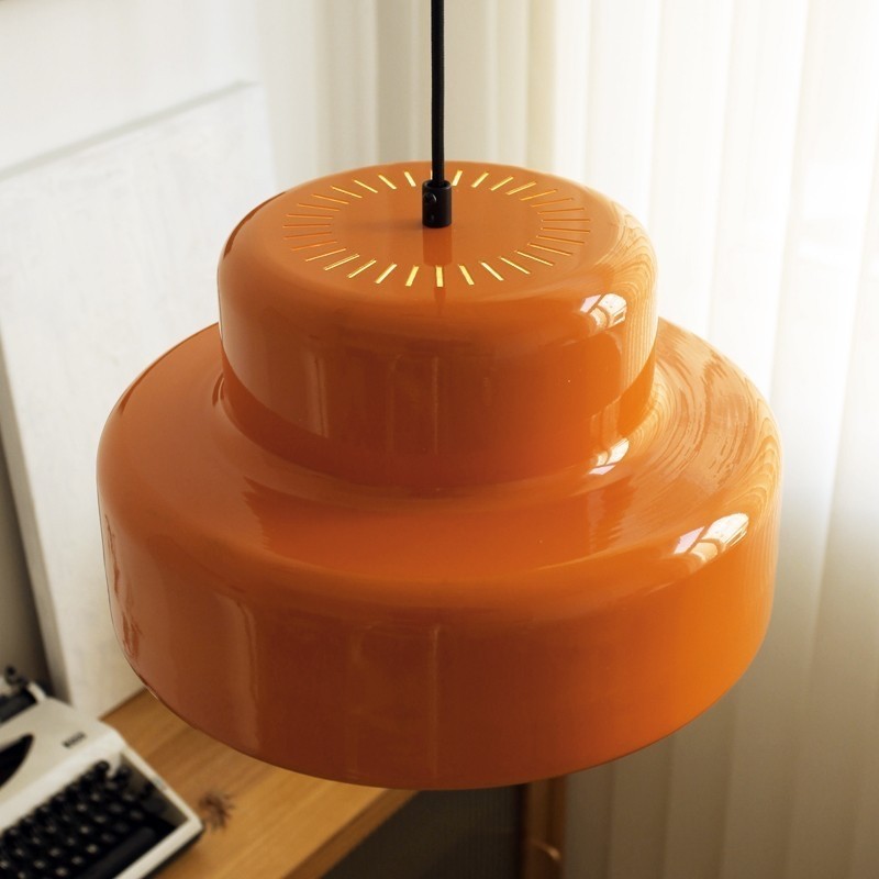 Round Pendant Light - Modern Metal for Kitchen S154